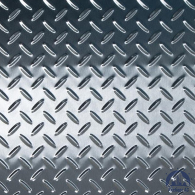 Рифлёный алюминиевый лист "Чечевица" 2х1500х3000 мм АД31 купить  в Южно-Сахалинске