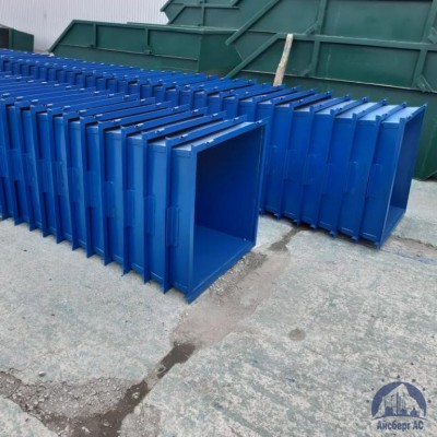 Контейнер металлический для мусора объём 1,1 м³ (евроформа)  купить  в Южно-Сахалинске