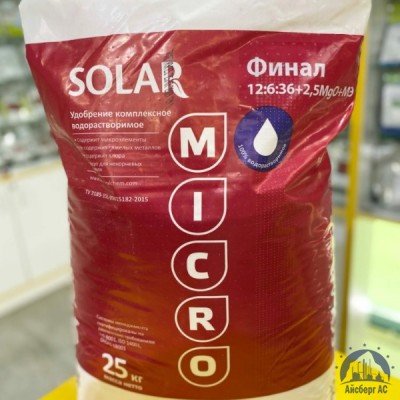 Удобрение SOLAR Финал 12:6:36+2,5MgO+МЭ купить  в Южно-Сахалинске