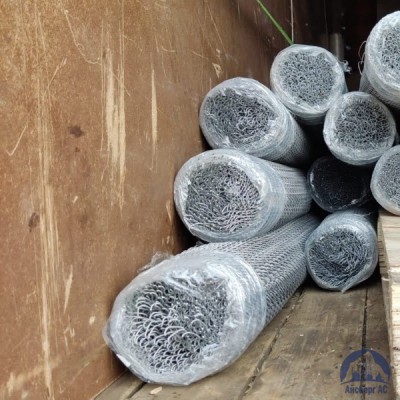 Сетка Рабица оцинкованная 20х20х2 мм в рулоне 1,5х10 м купить  в Южно-Сахалинске